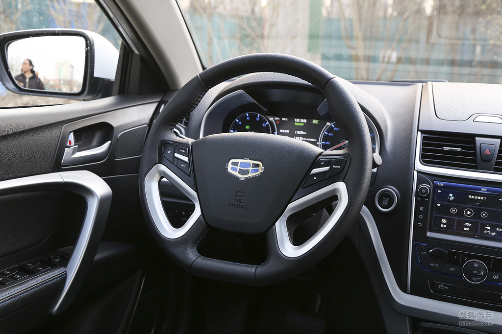 【 吉利帝豪ev高清图片】_2017款 ev300 尊贵型_黑色_内饰_搜狐汽车网