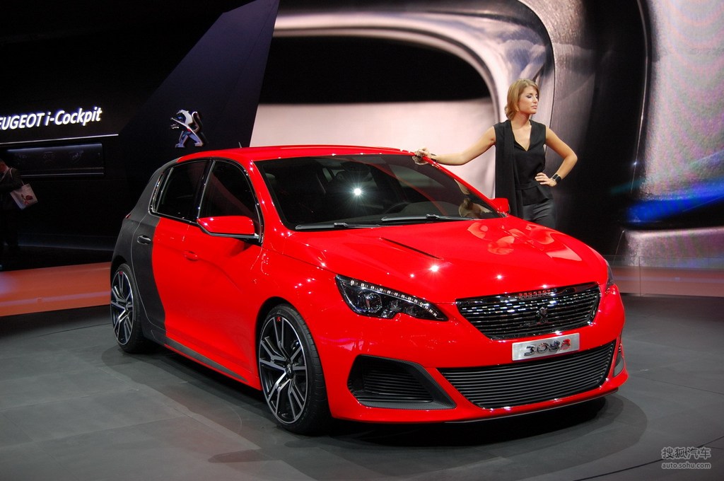 标志308r法兰克福车展实拍