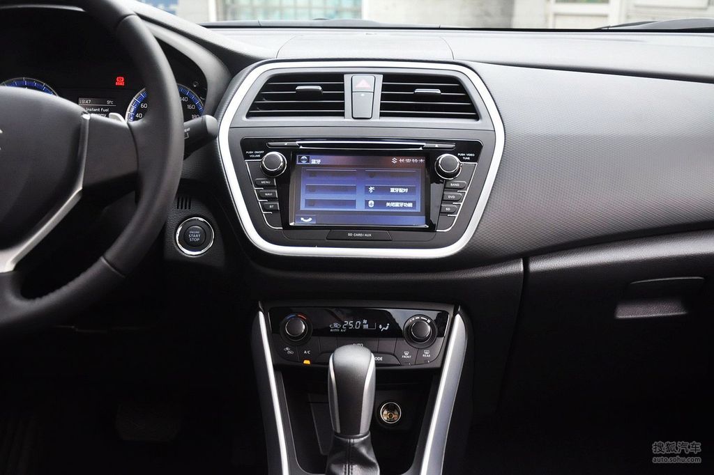 【 铃木锋驭高清图片】_黑色_内饰_搜狐汽车网