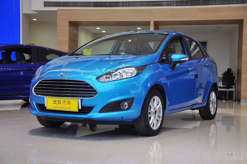 【 福特嘉年华三厢高清图片】_情调蓝_外观_搜狐汽车网
