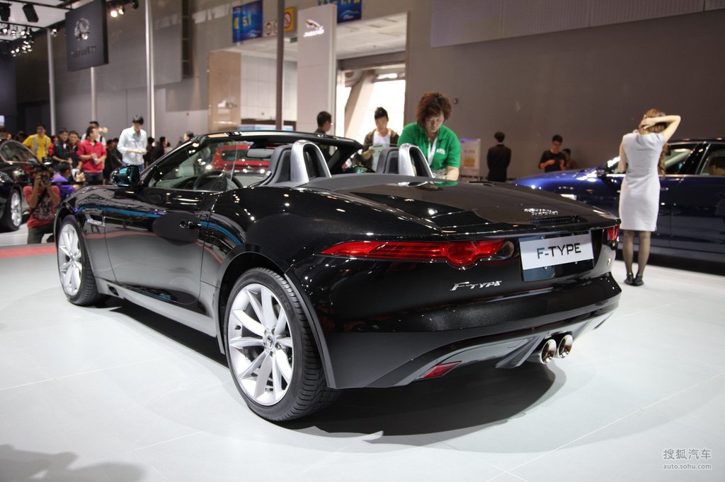 捷豹ftype广州车展实拍