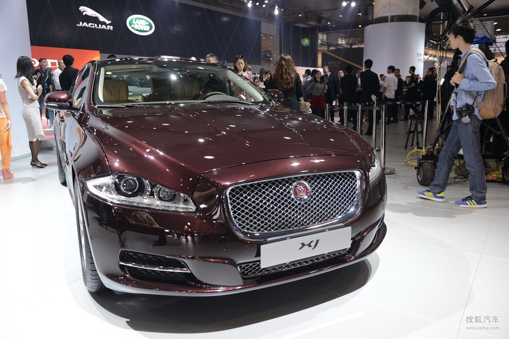 捷豹xjl广州车展实拍