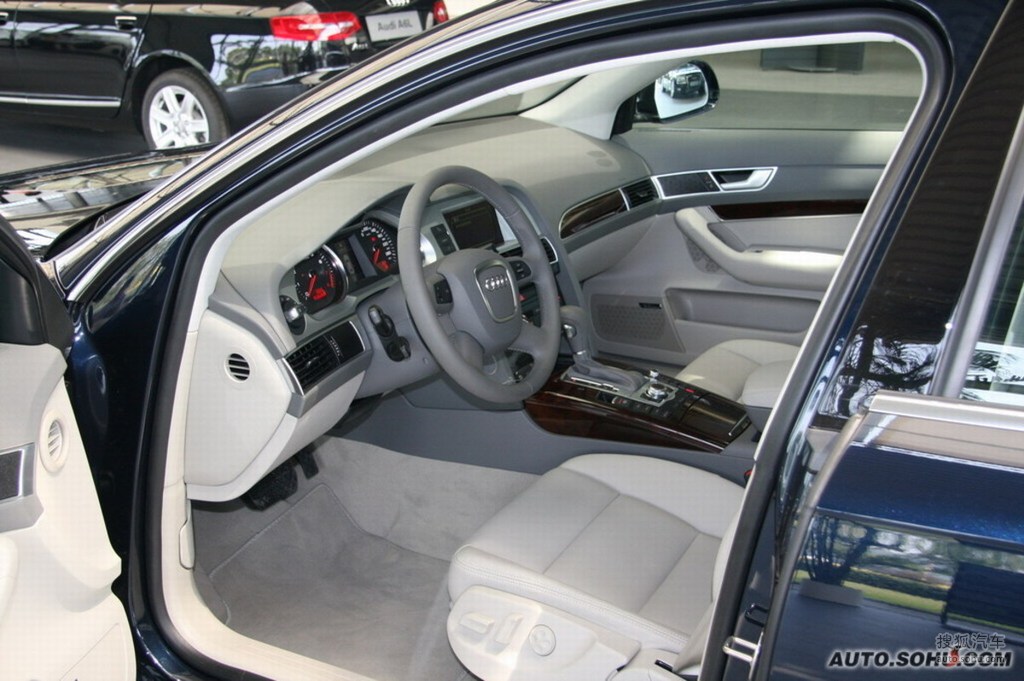 【 奥迪a6l高清图片】_钢铁灰色/钛灰色_内饰_搜狐汽车网