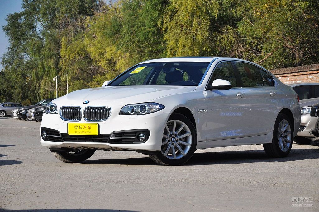 【 宝马5系高清图片】_2014款 535li 豪华设计套装_雪山白_外观_搜狐