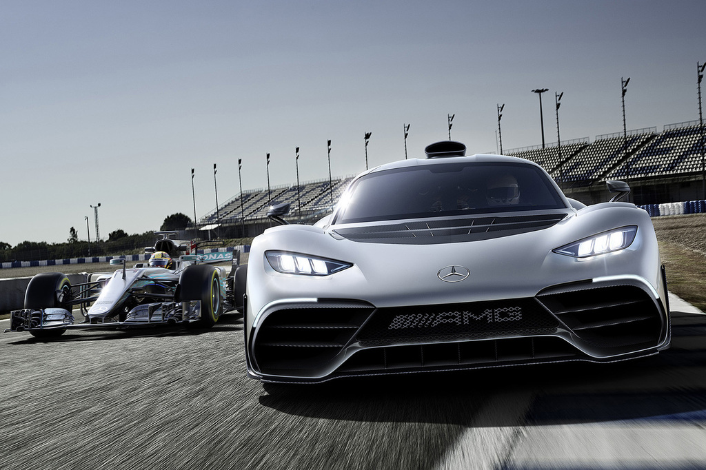 2017款奔驰amgprojectone概念车