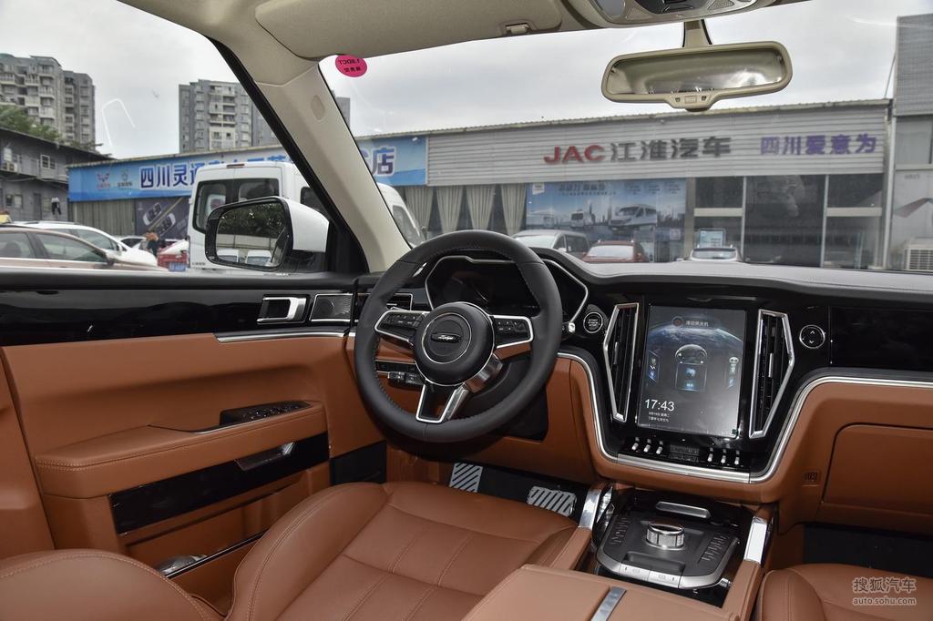 【 众泰t700高清图片】_黑色/棕色_内饰_搜狐汽车网