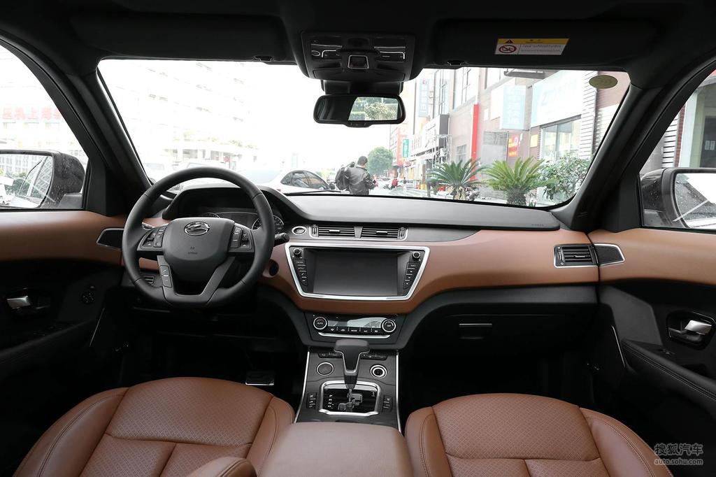 【 陆风x7劲越高清图片】_黑色/棕色_内饰_搜狐汽车网