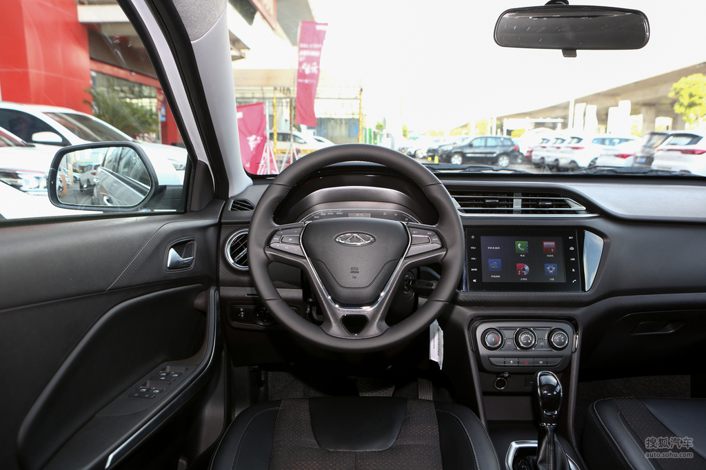 【 奇瑞汽车瑞虎3x高清图片】_黑色_内饰_搜狐汽车网