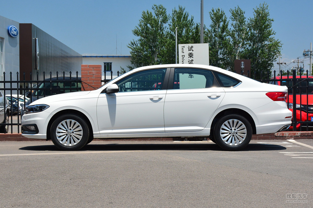 【 大众朗逸高清图片】_雅致白_外观_搜狐汽车网