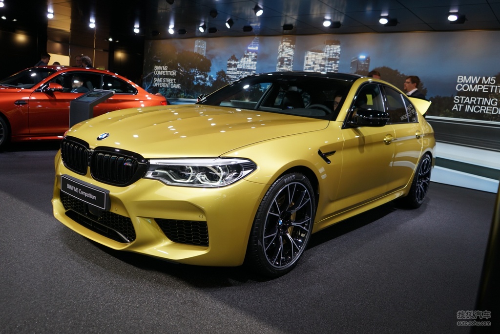 宝马m5竞速版日内瓦车展实拍