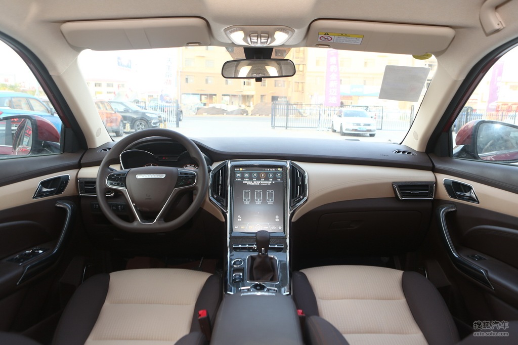 【 猎豹cs9高清图片】_米色/咖啡色_内饰_搜狐汽车网