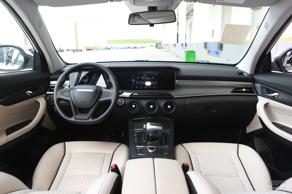 【 猎豹cs10高清图片】_黑色/米色_内饰_搜狐汽车网