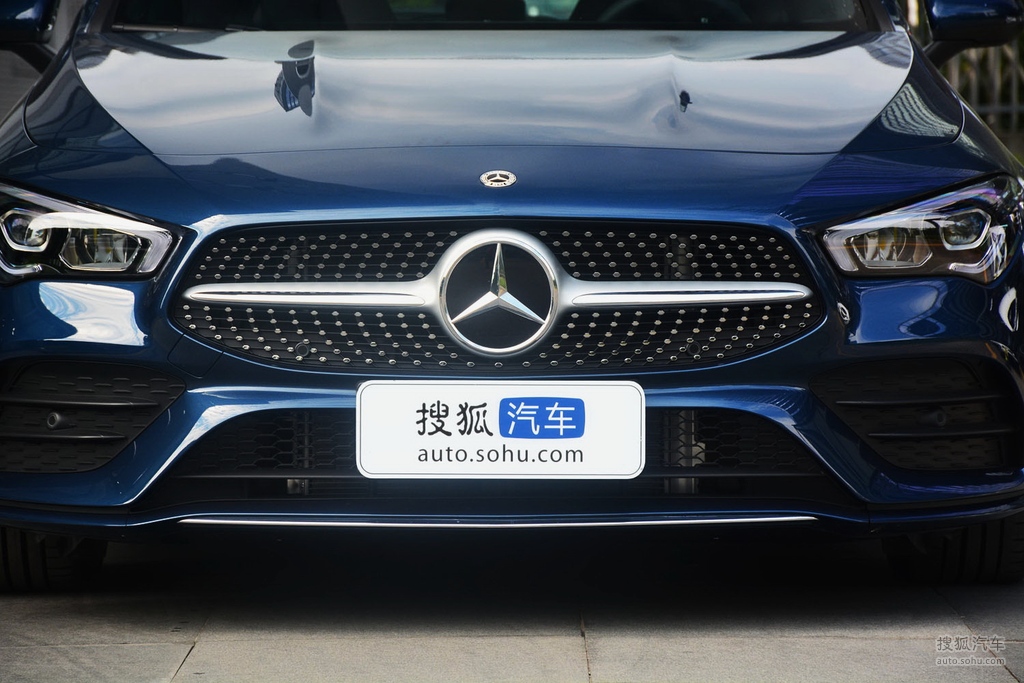 【 奔驰cla级高清图片】_2020款 cla 200 猎跑车 _水洗蓝_外观_搜狐
