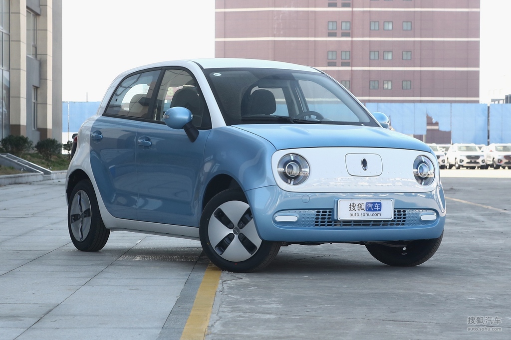 【 欧拉黑猫高清图片】_2021款 301km 基础型 _源动蓝/钛白_外观_搜狐