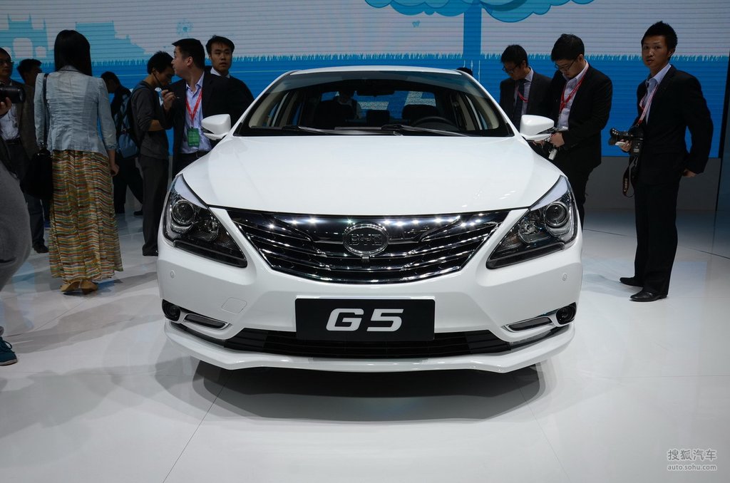 比亚迪g5北京车展实拍