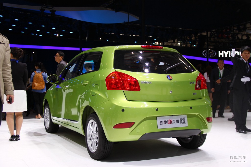 吉利新金刚北京车展实拍