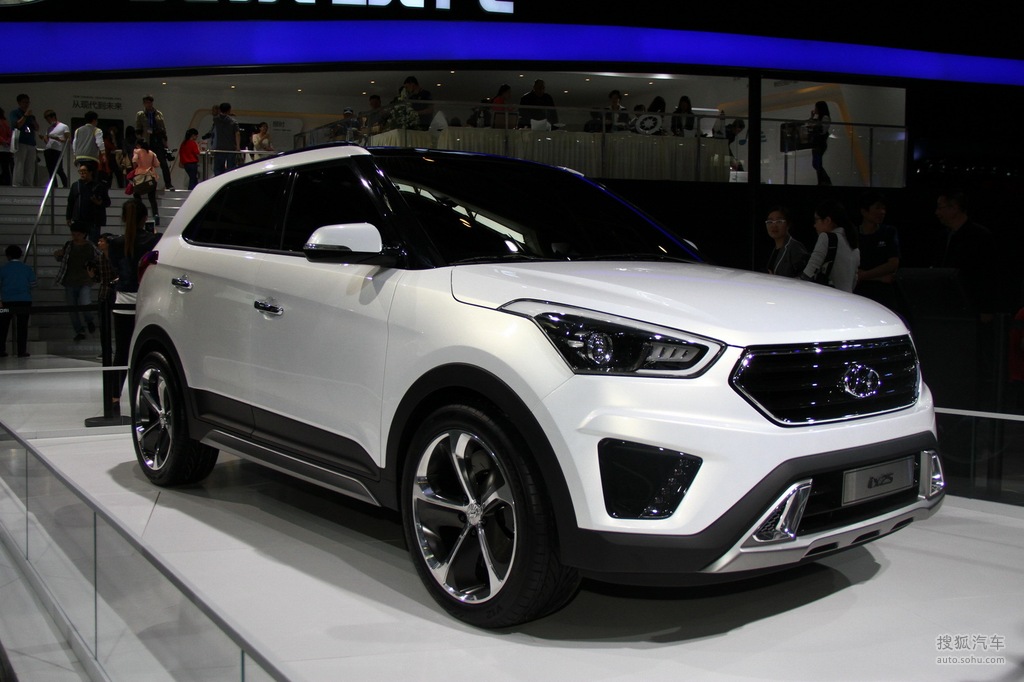 现代ix25北京车展实拍