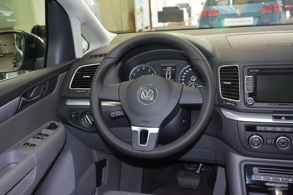 【 大众夏朗高清图片】_钛钨黑_内饰_搜狐汽车网