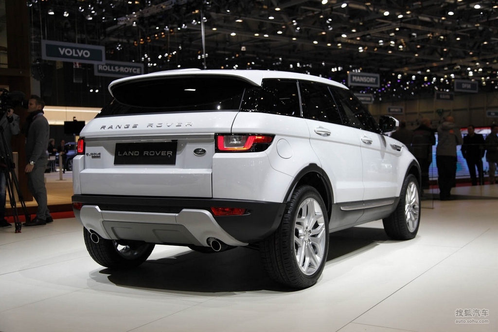 2016款路虎揽胜极光 日内瓦车展实拍