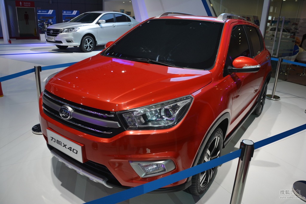 力帆x40上海车展实拍