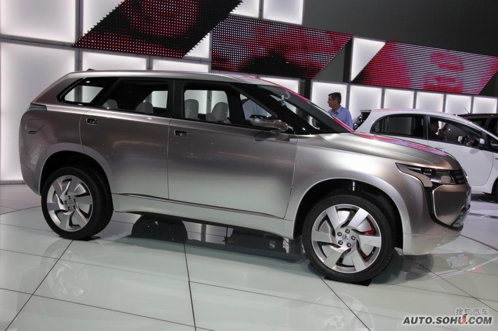 【 三菱px-miev concept高清图片】_2009款三菱px-miev概念车洛杉矶