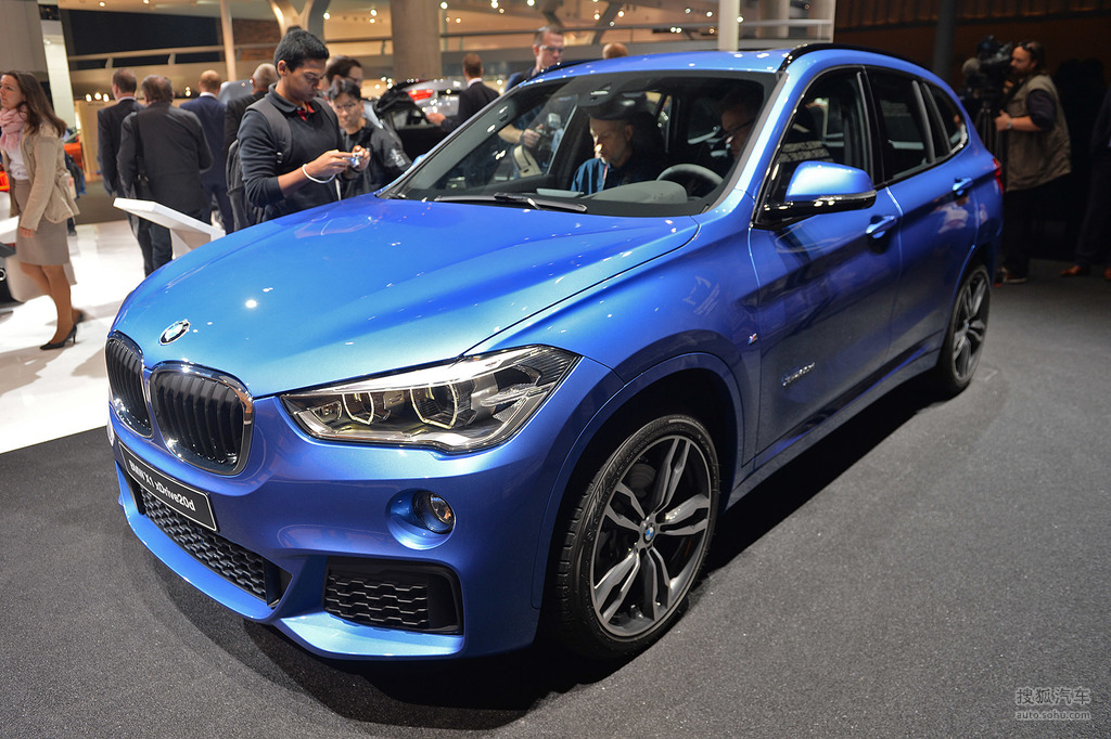 宝马x1xdrive20d法兰克福车展实拍