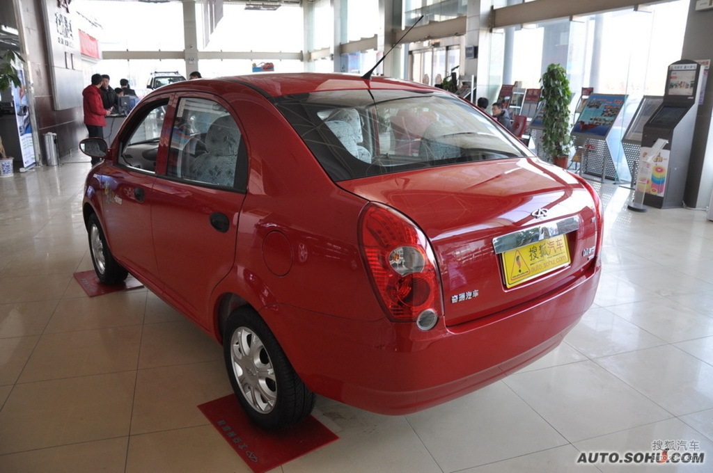 奇瑞qq6 1.3 amt自由巡航型 - 侧后45