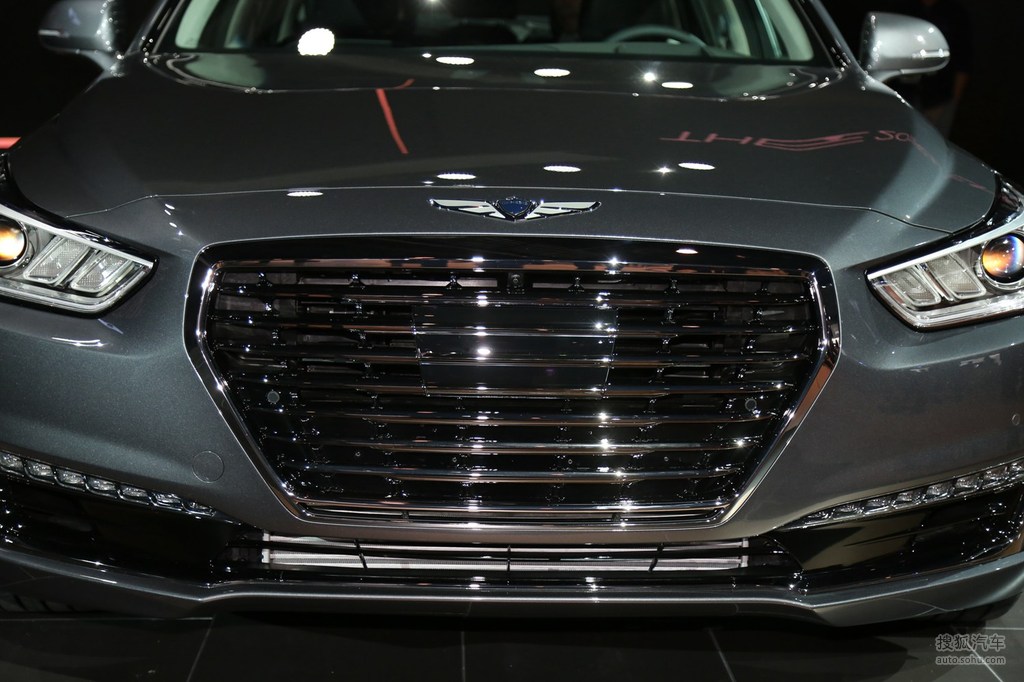 现代genesis g90北美车展实拍
