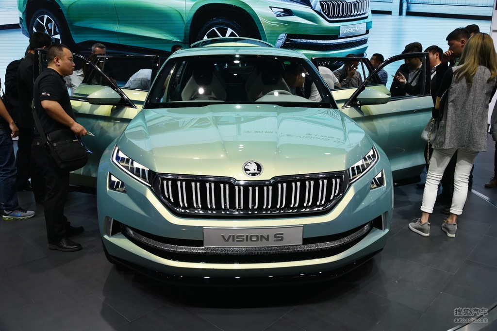 斯柯达visions北京车展实拍