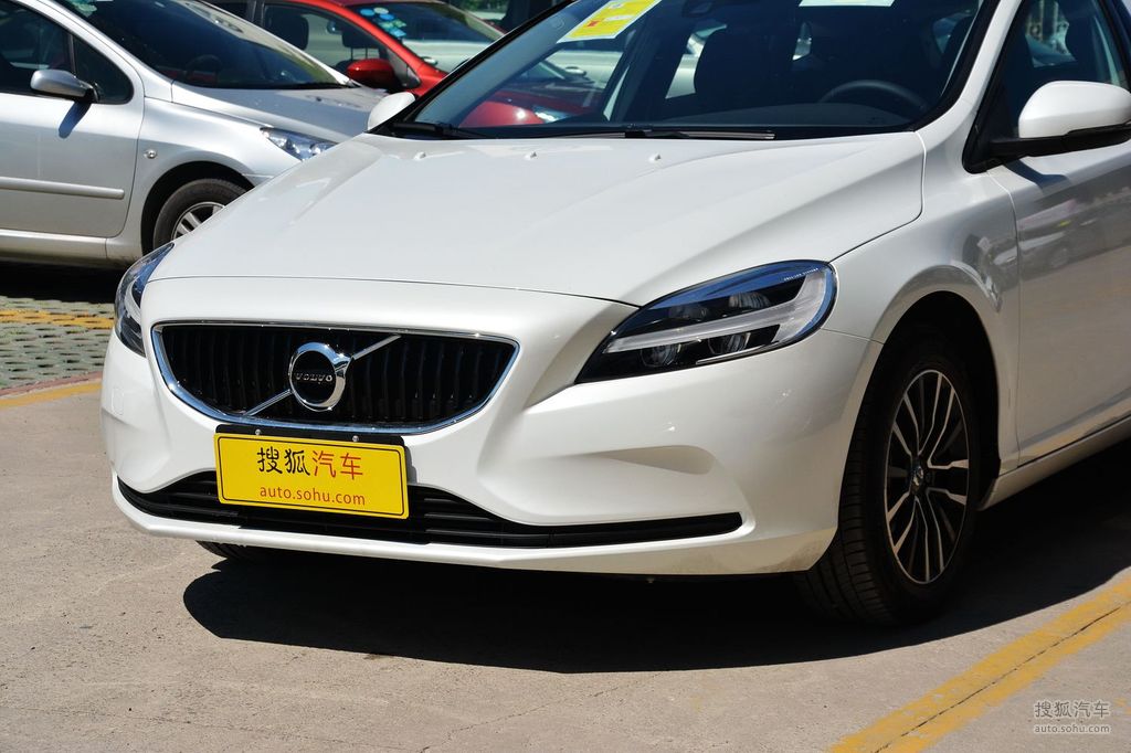 【 沃尔沃v40高清图片】_水晶白_外观_搜狐汽车网