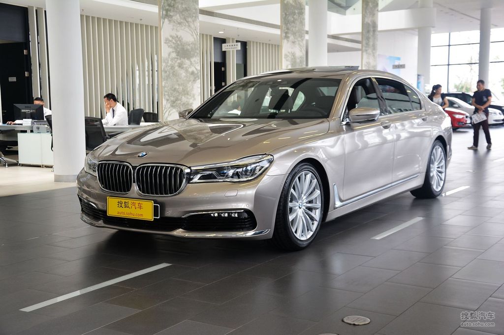 【 宝马7系高清图片】_2016款 740li 豪华型_开士米银_外观_搜狐汽车