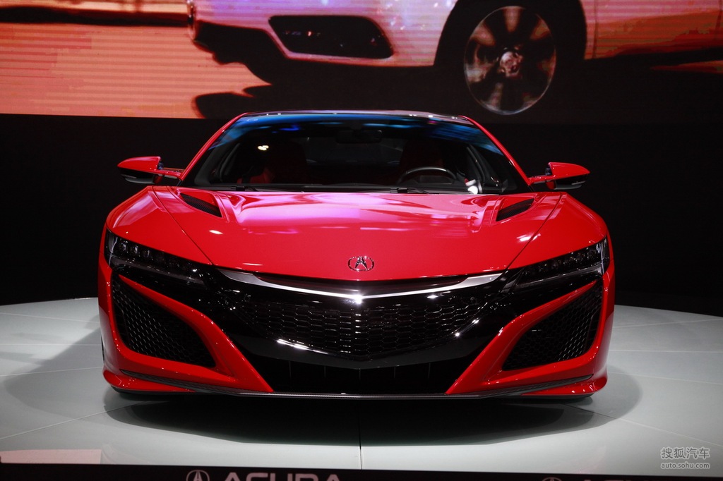 讴歌nsx 成都车展实拍