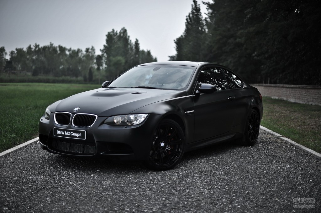 宝马m3双门轿跑车磨砂版实拍