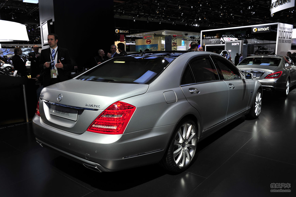 奔驰s350 bluetec北美车展实拍