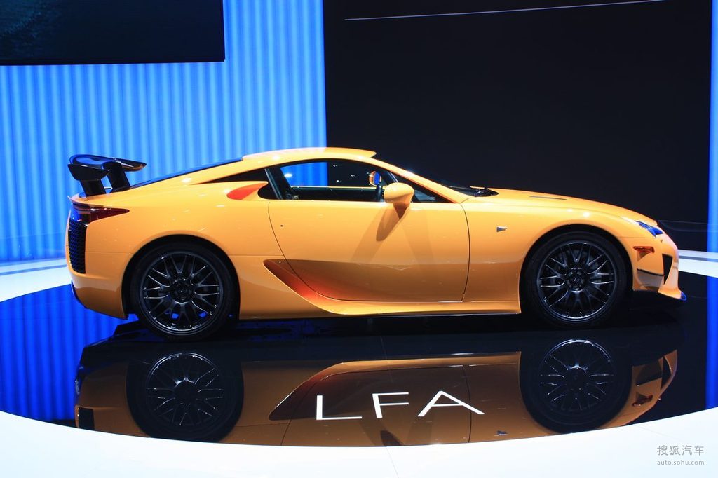 雷克萨斯lfa纽博格林纪念版车展实拍
