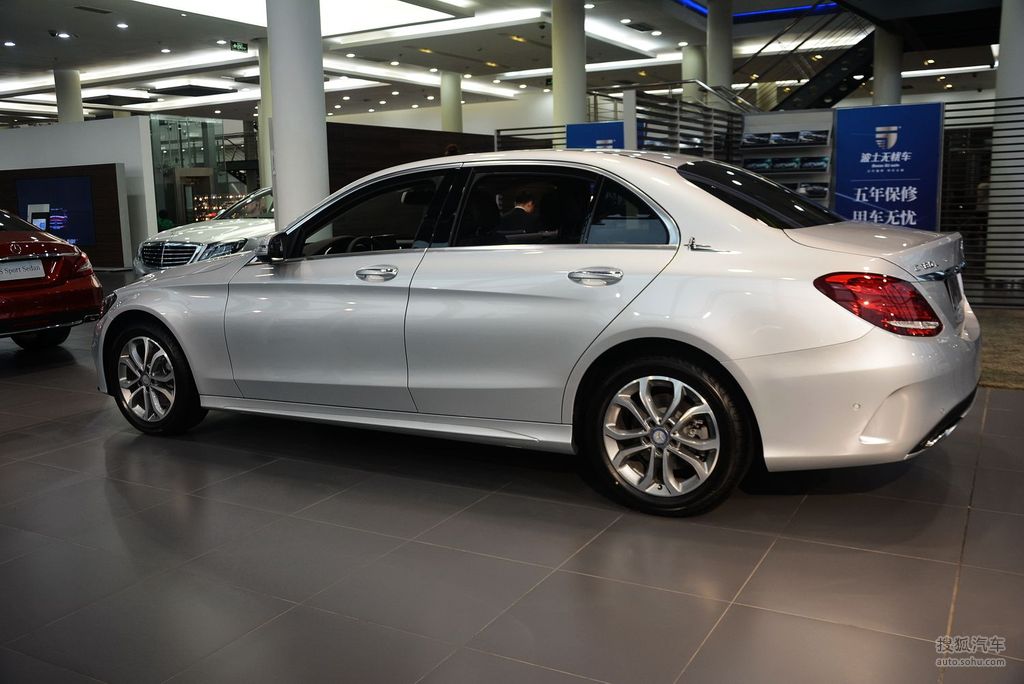 【 奔驰c级高清图片】_铱银色_外观_搜狐汽车网