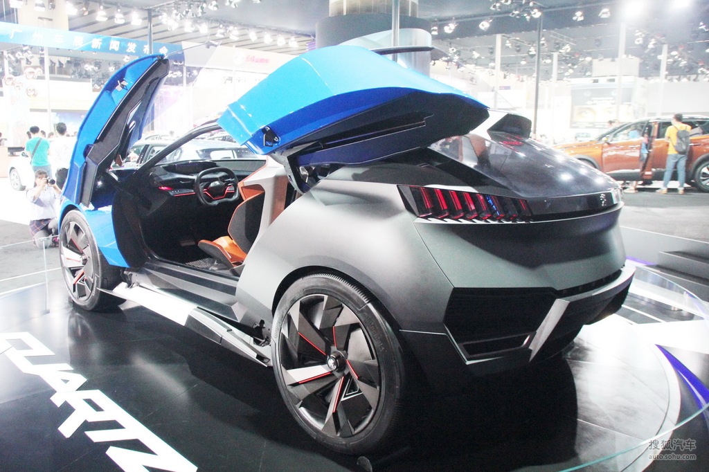标致概念车quartz 广州车展实拍提示:支持键盘翻页 ←左 右