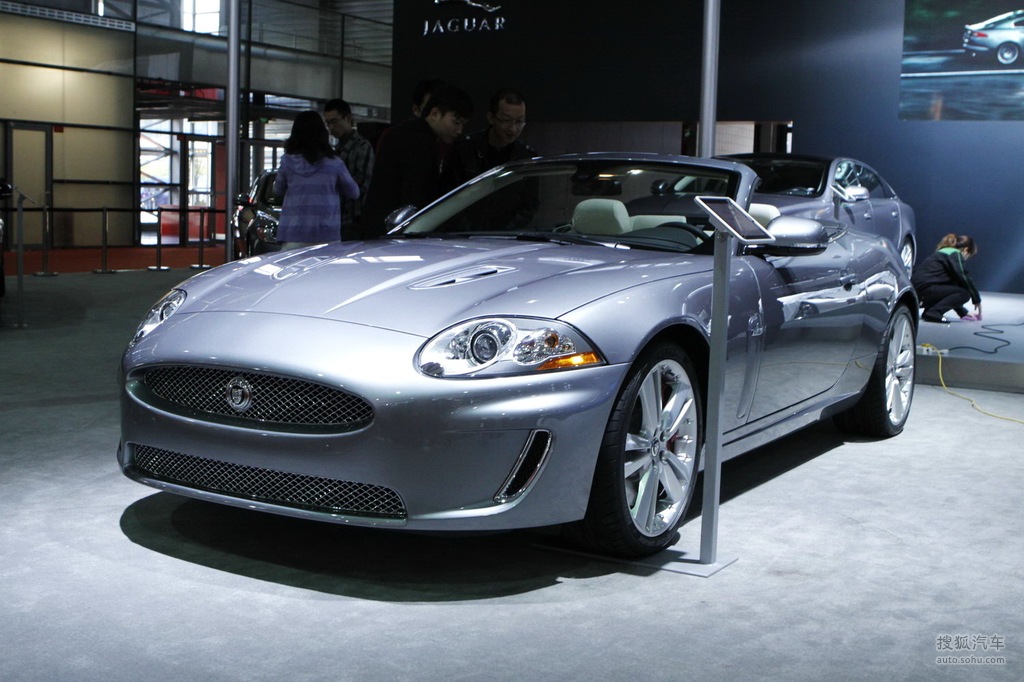 捷豹xkr敞篷版上海车展实拍