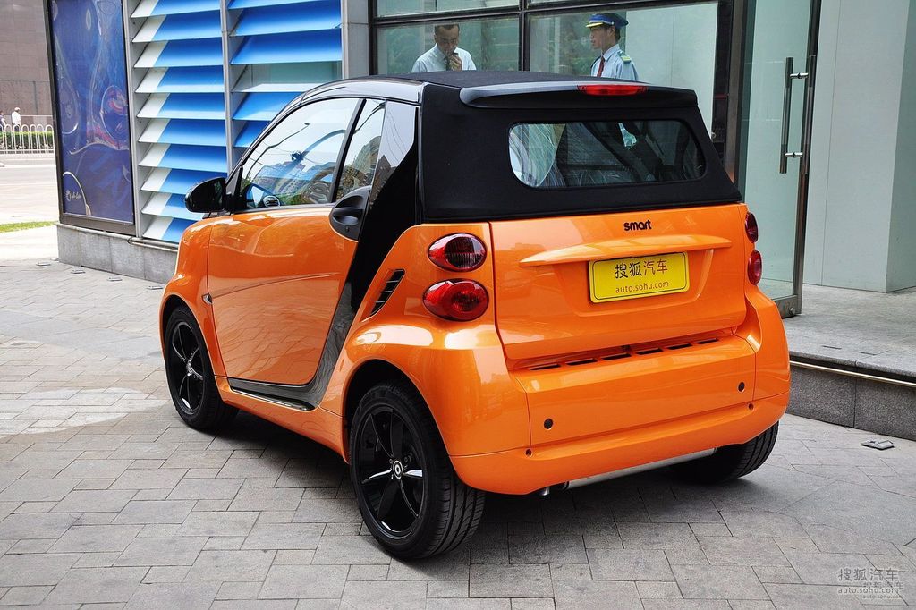 【 smartfortwo高清图片】_橙色_外观_搜狐汽车网