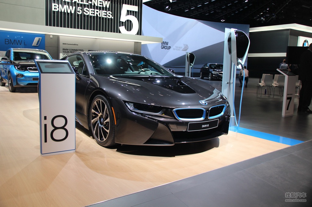 宝马i8北美车展实拍