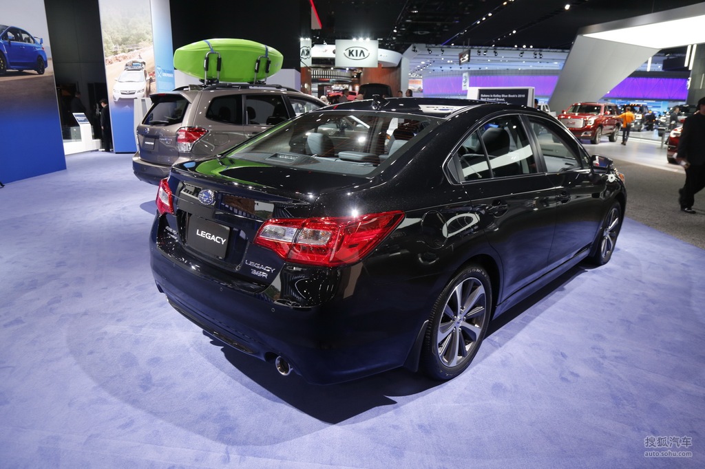 斯巴鲁力狮北美车展实拍