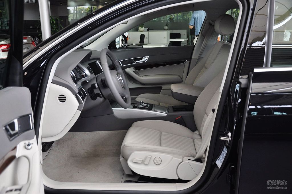 【 奥迪a6l高清图片】_钢铁灰色/钛灰色_内饰_搜狐汽车网