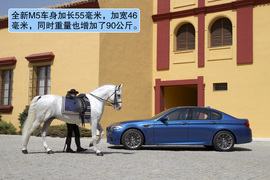 2012款宝马M5海外试驾