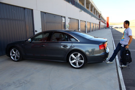 2012款奥迪S8西班牙试驾实拍