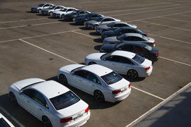 2012款奥迪S8西班牙试驾实拍