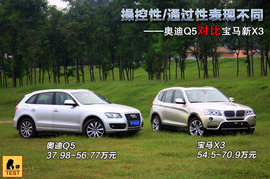 2011款宝马X3对比评测