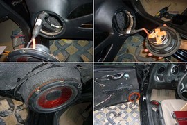 本田飞度简改马来西亚AUXDIO（魔音）