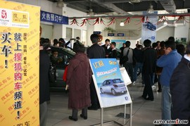 两厢307看车团