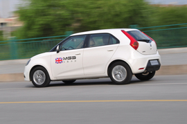 搜狐汽车上海站试驾上汽MG3组图