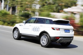 2012款路虎揽胜极光试驾实拍